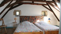 Une chambre du gîte